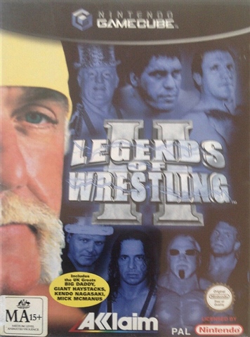 Legends of hot sale wrestling gamecube